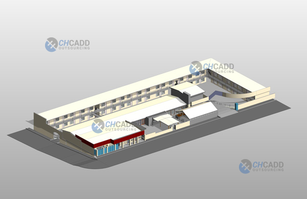 Point Cloud to BIM Modeling | Scan to BIM Modeling Services - CHCADD