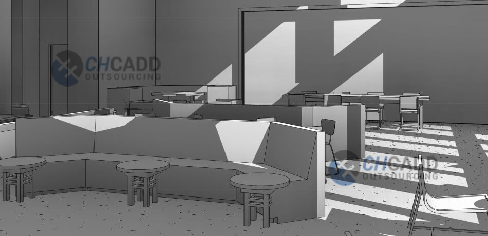 3D BIM Modeling Services in USA, UK - CHCADD Outsourcing