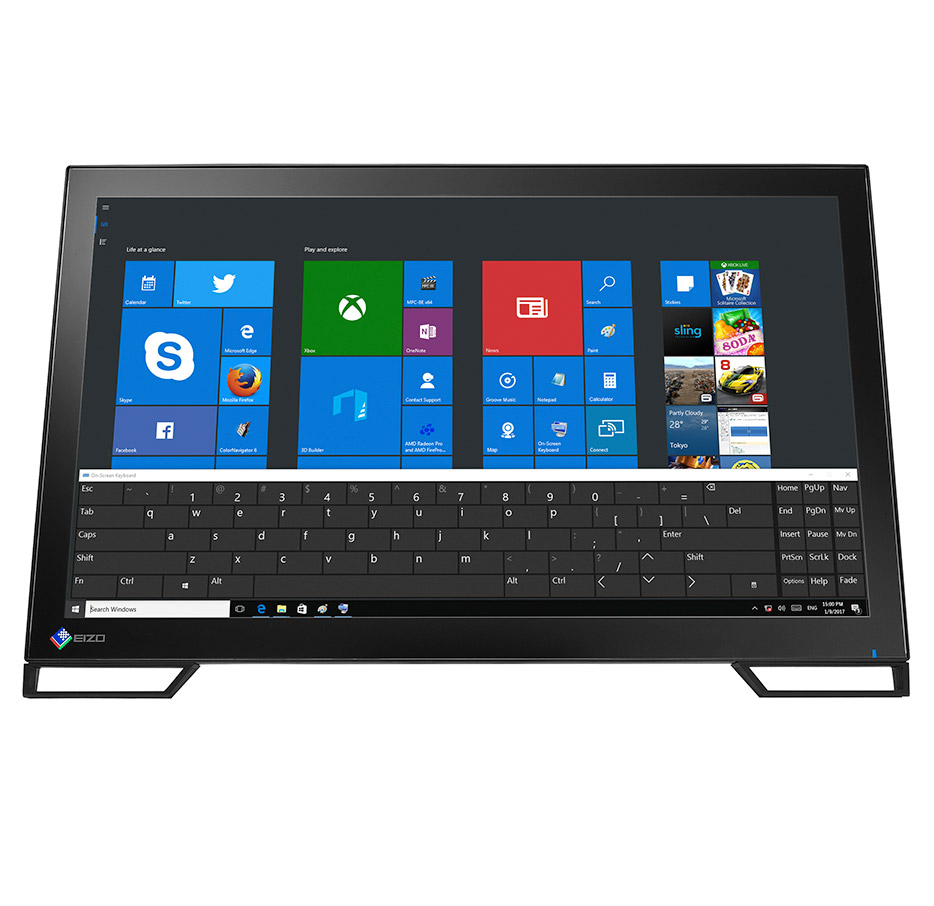 Professional monitors for different industries