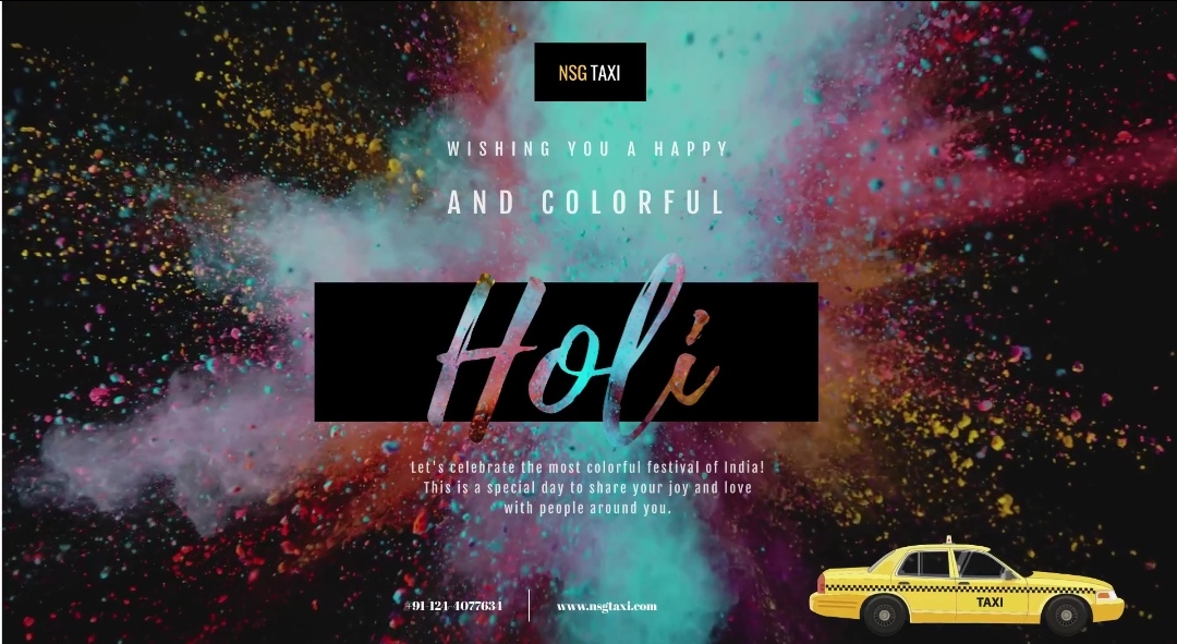 HAPPY HOLI!