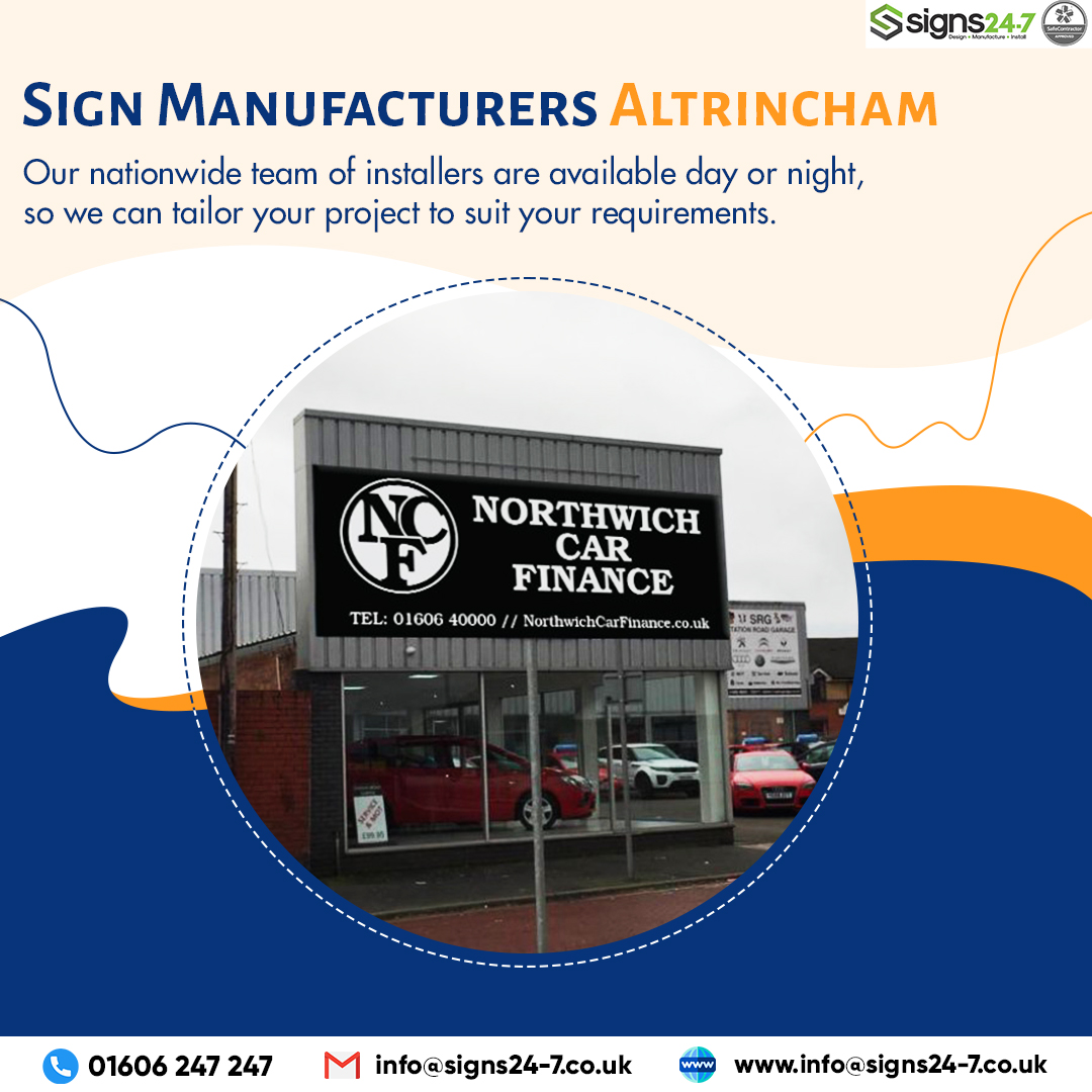 Sign Manufacturers Altrincham