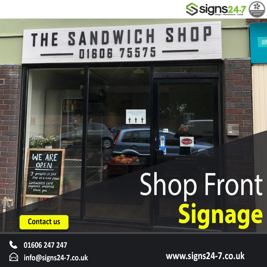 Shop Front Signage