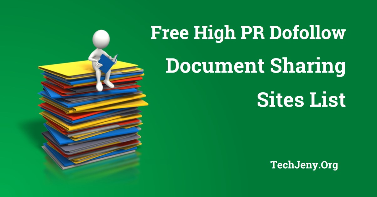 Top 80+ Free Document Sharing Sites List 2018