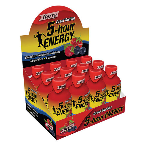 5-hour ENERGY® REGULAR STRENGTH | BERRY - (12 Pack) & Chicago City Distributors, Inc