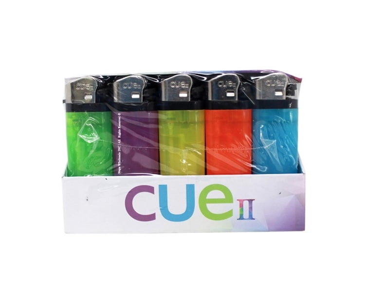 CUE II Cigarette Lighters | Disposable | 50 Count Pack & Chicago City Distributors, Inc.