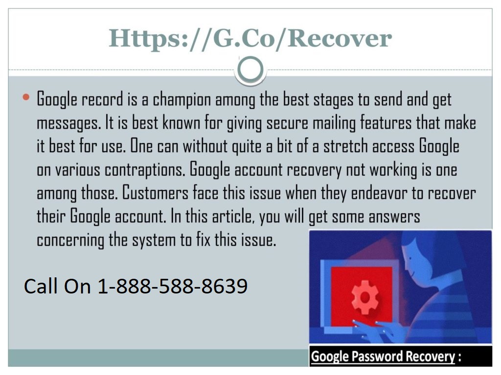 Contact Google tech support Live Person Phone Number