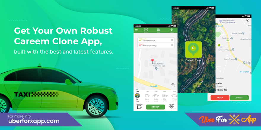 Careem Clone with easy adaptability