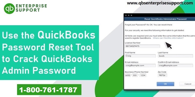 How to Reset QuickBooks Desktop Password for Admin and Other Users?