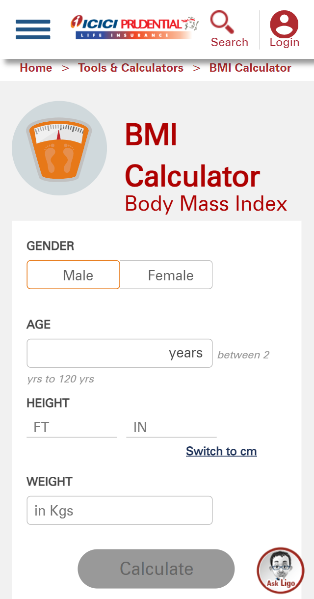 BMI Calculator