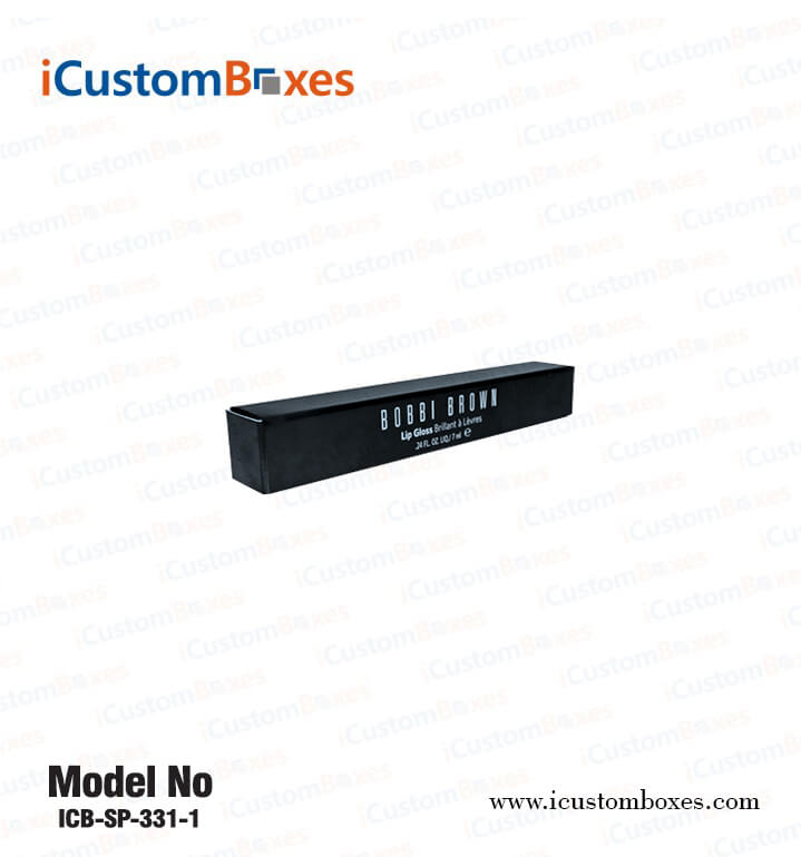 ICustomBoxes offer Wholesale Custom Lip Gloss Boxes with Printing