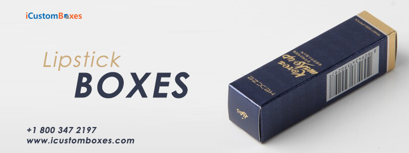 Lipstick Boxes at wholesale rates are available at ICustomBoxes