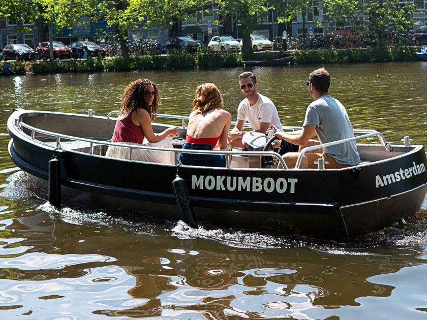 Huur een boot in Amsterdam  
