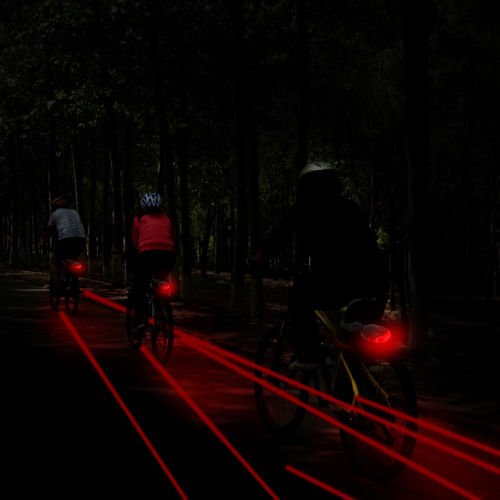 Bicycle led Warning Light Can Save a Life