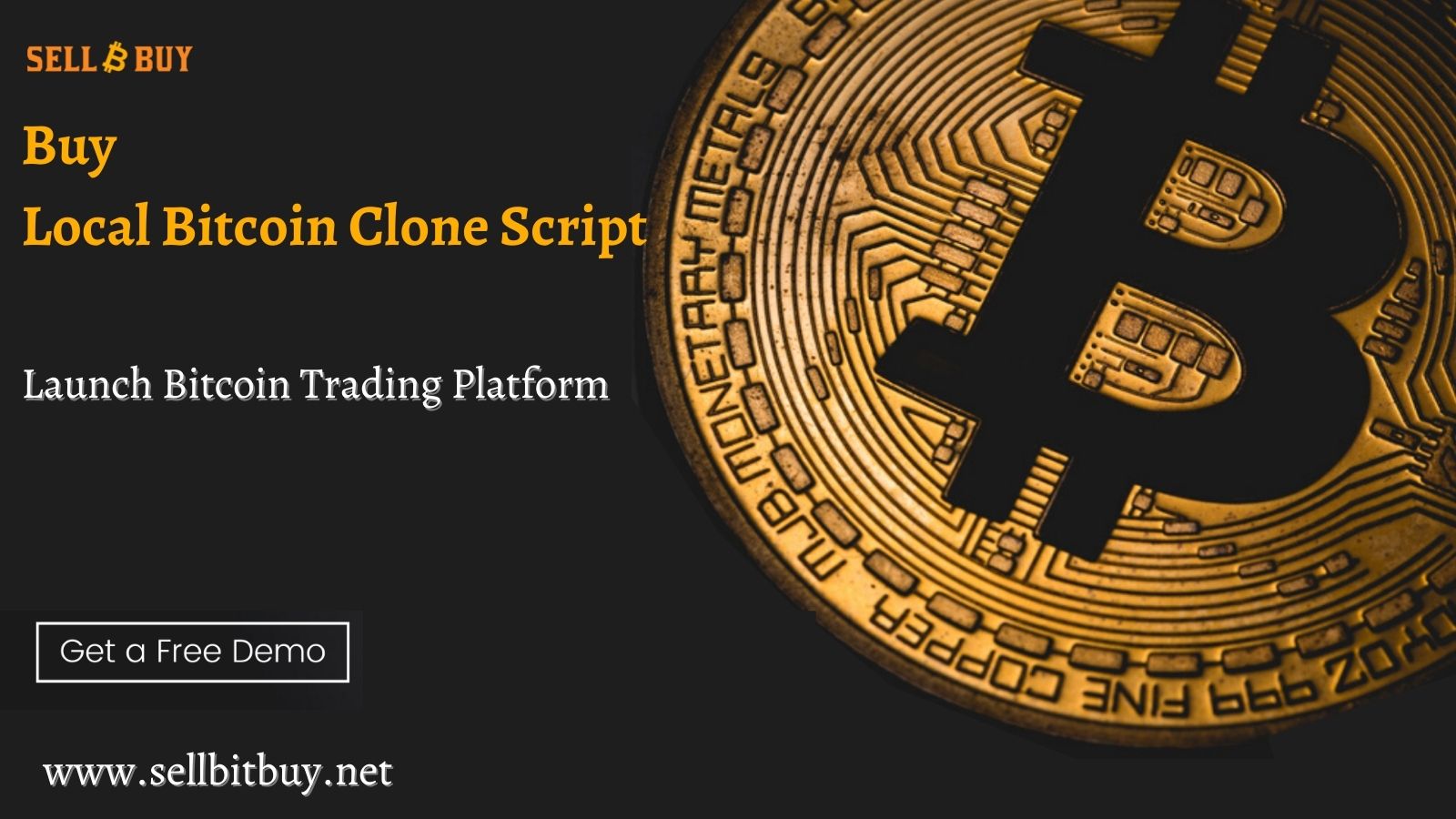 Start P2P Crypto trading business with Local Bitcoin Clone Script | SellBitBuy