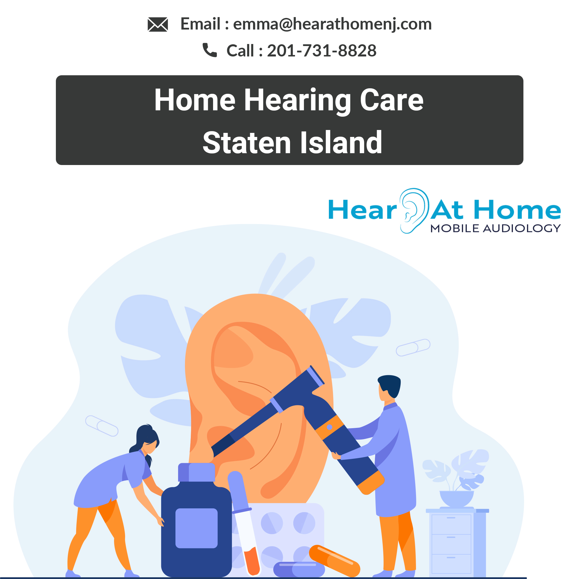 Mobile Audiologist in New Jersey | Hear At Home Audiology