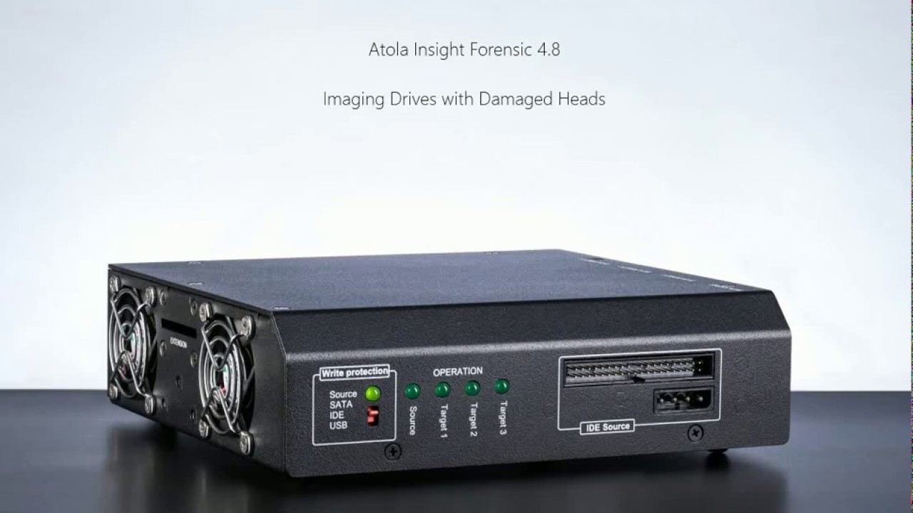 Atola Insight Forensic - Extract Data From Damaged Hard Drives