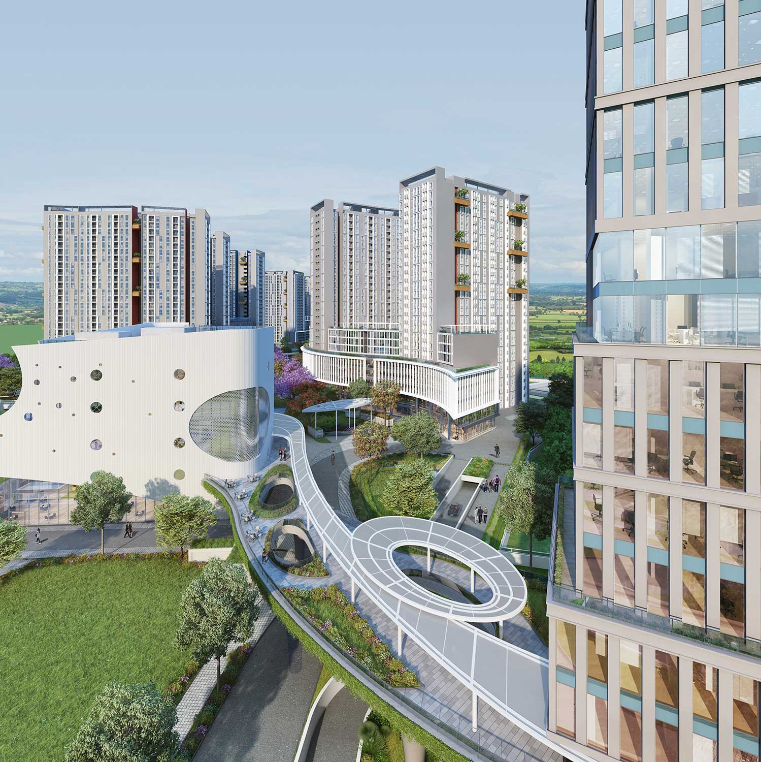 Brigade Residential Property at Varthur Road