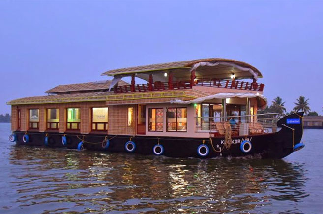 Alleppey boat house