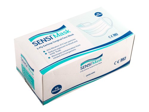 Custom Surgical Face Mask Packaging Boxes