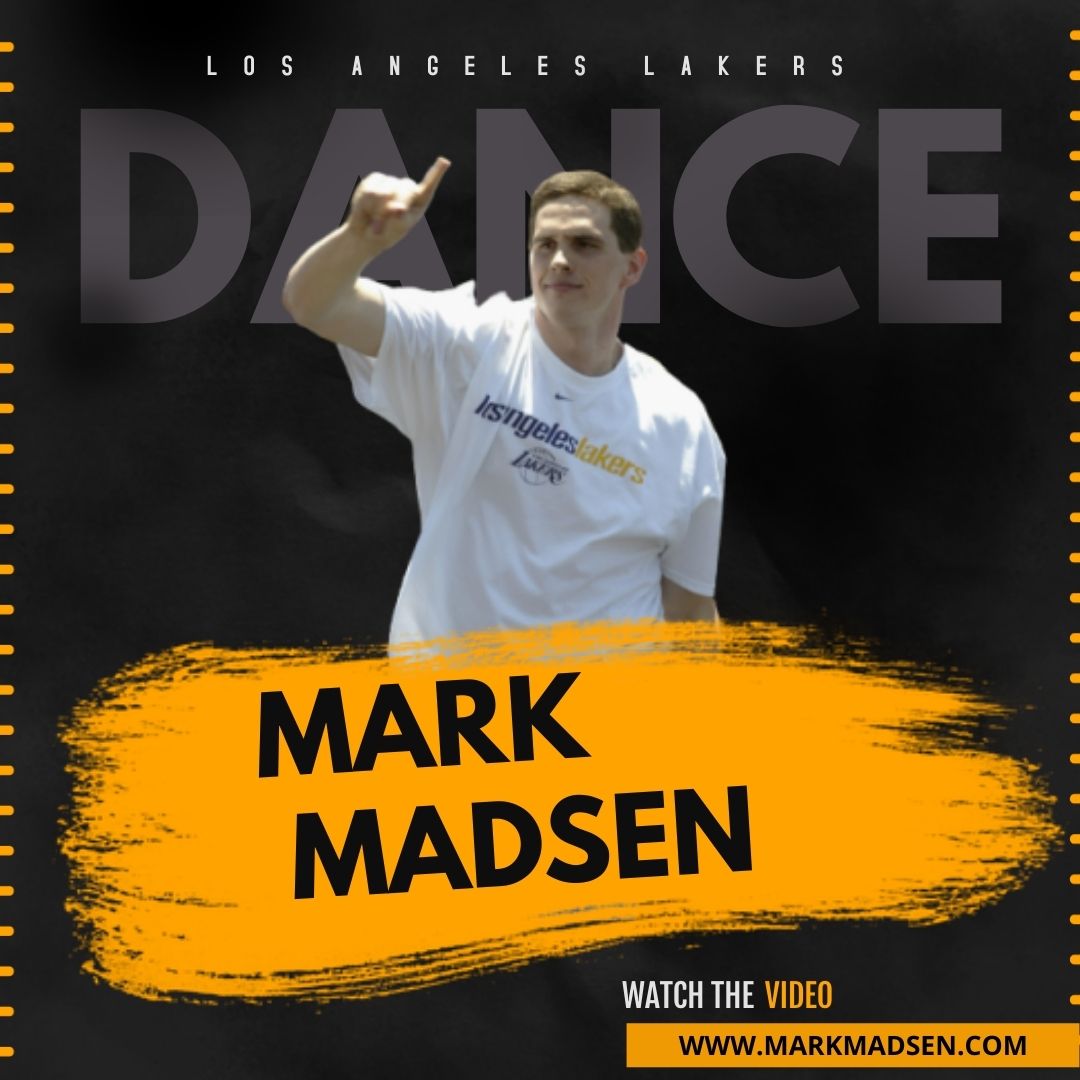 Mark Madsen Dance Performance – Los Angeles Lakers