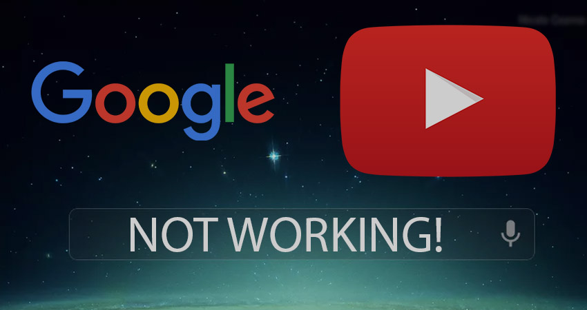 Gmail And YouTube Crash Reasons