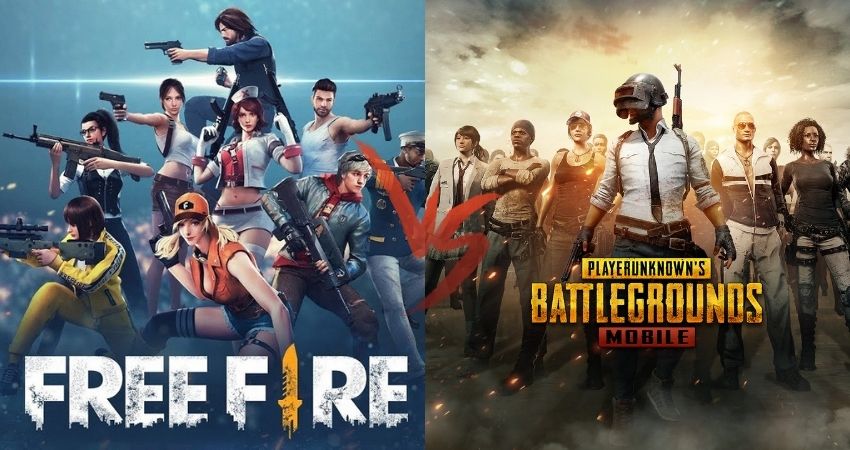 Free Fire VS PUBG – A Bitter Comparison