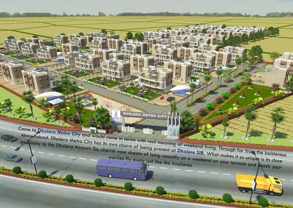 Dholera SIR Smart City Residential Plots in Gujarat