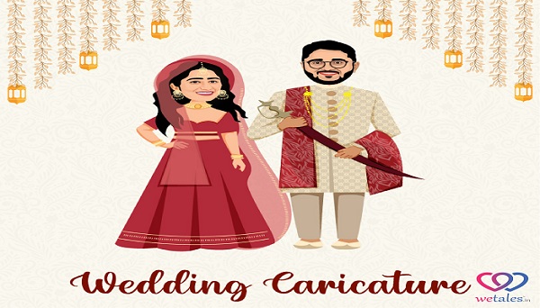 Wedding Caricature Invitation