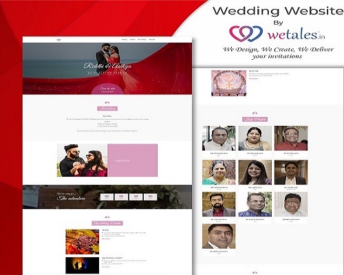 Wedding Invitation Website