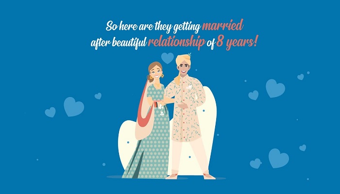 Couple Love Story Animated Video