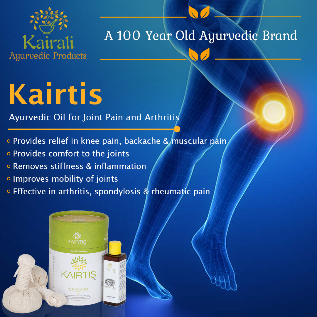 Kairtis Oil - Ayurvedic formula for joint pain and Arthritis