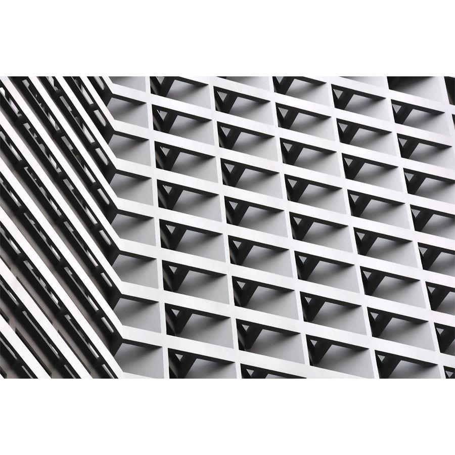 Black & White Instant Window Murals | Closed Window Wall Stickers