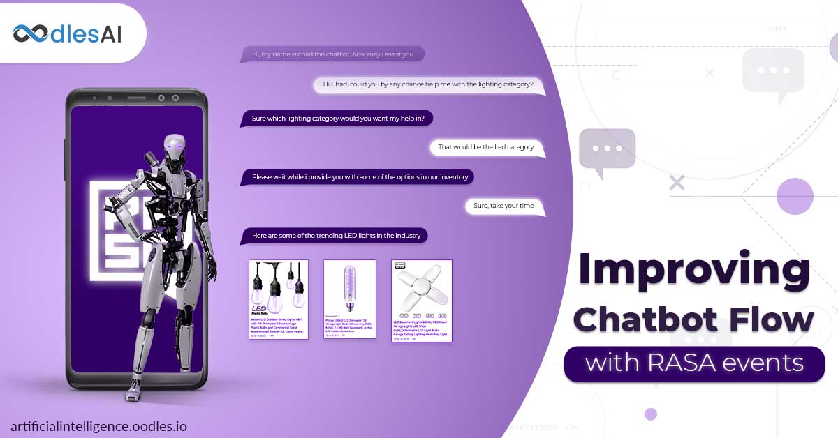 Chatbots with RASA Events