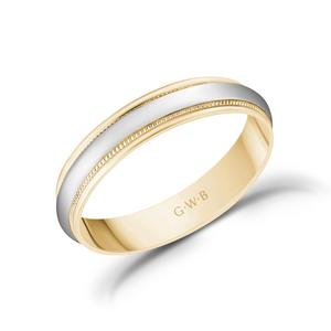 4mm Wedding Band Comes in Simple Yet Unique Design!