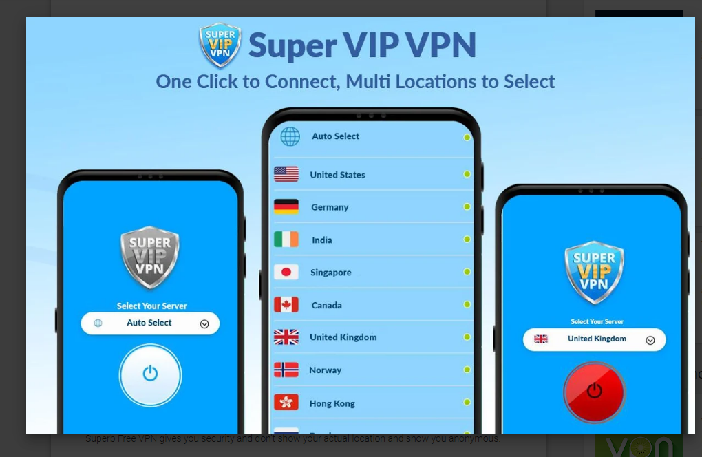 Super VIP VPN - Vpn Superb Free Proxy Servers