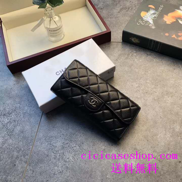 女性向けのブランド シャネル ウォレット 長財布 おしゃれ財布の人気登場です！