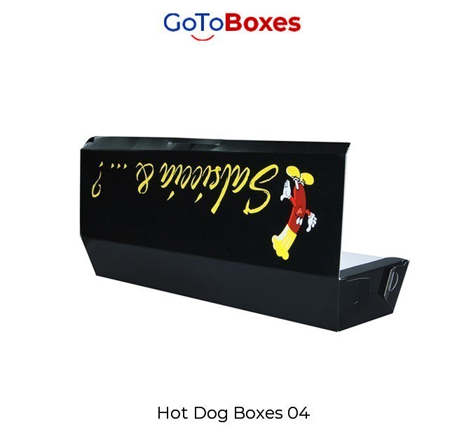 High Quality Custom Printed Hot Dog Boxes Wholesale