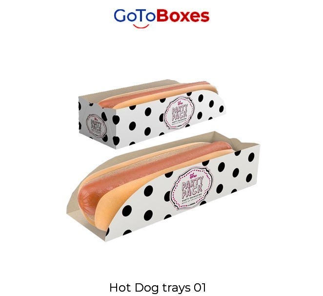 GoToBoxes offer stylish designs of Hot Dog Boxes