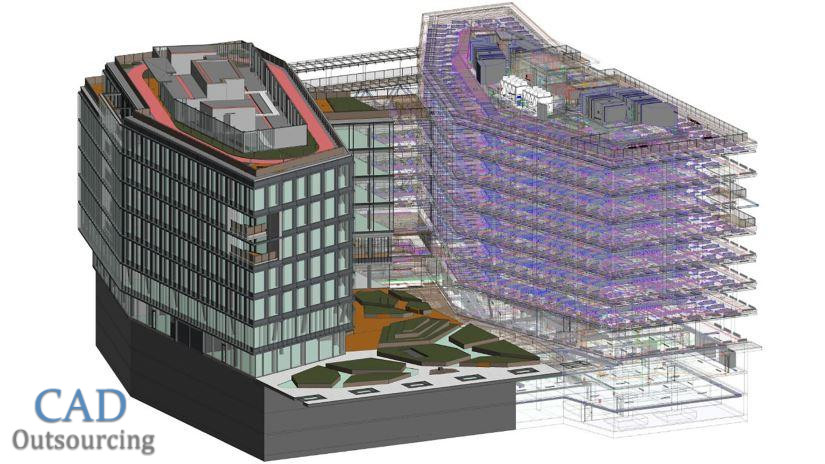 Get the best Revit MEP BIM Service by CAD OUTSOURCING