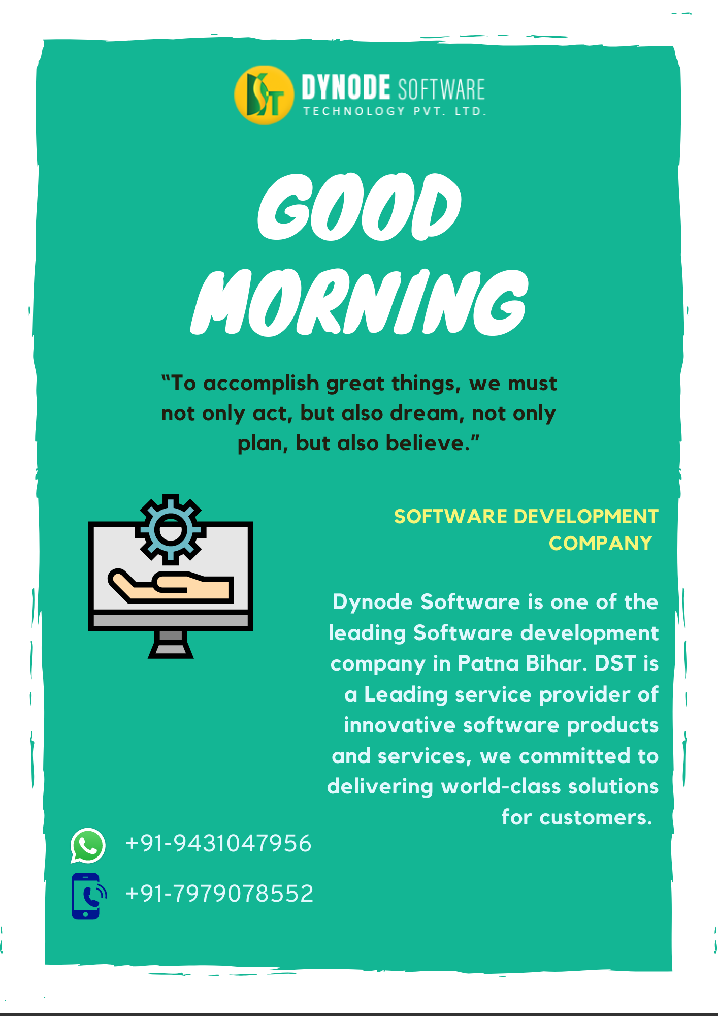 Custom Software Company Bihar - Dynode Software