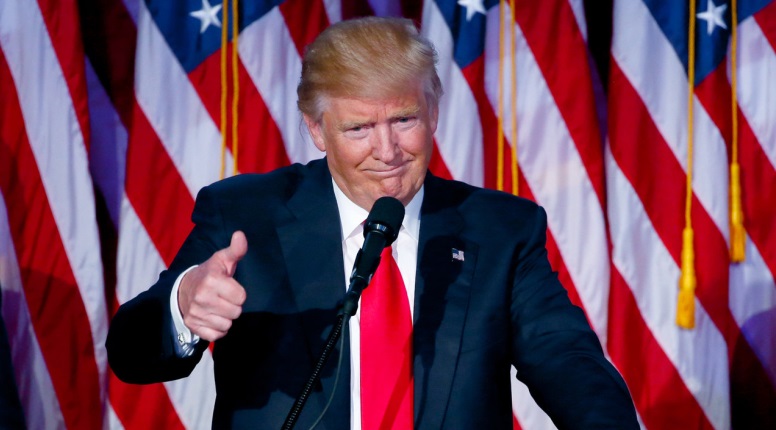 President Trump suggests a similar situation in 2020 as his 2016 win