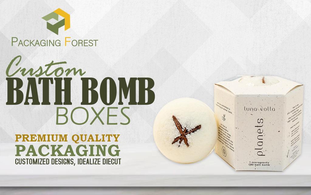 Custom Bath Bomb Packaging Boxes