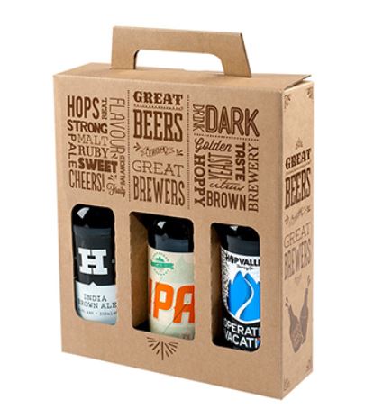 Custom Printed Bottle Packaging Boxes Wholesale