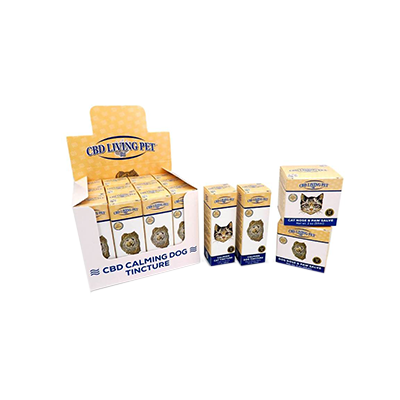 Custom CBD Pet Tincture Packaging Boxes