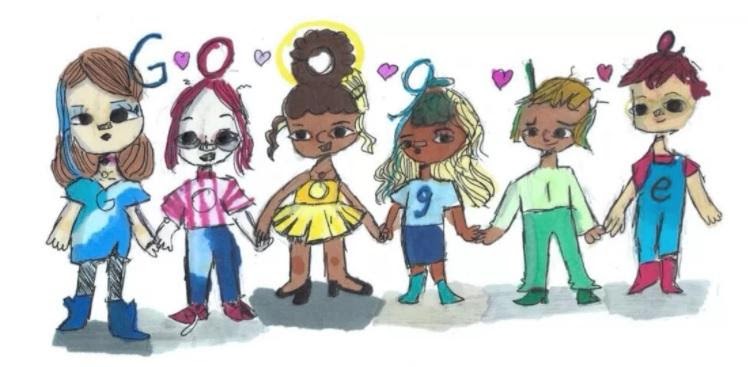 Doodle for Google2020 winner finds kindness…