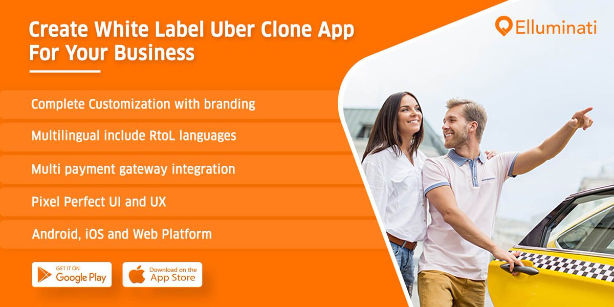 Uber Clone Script - Elluminatiinc