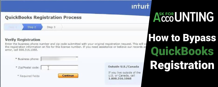 Know more about QuickBooks Registration Code Bypass