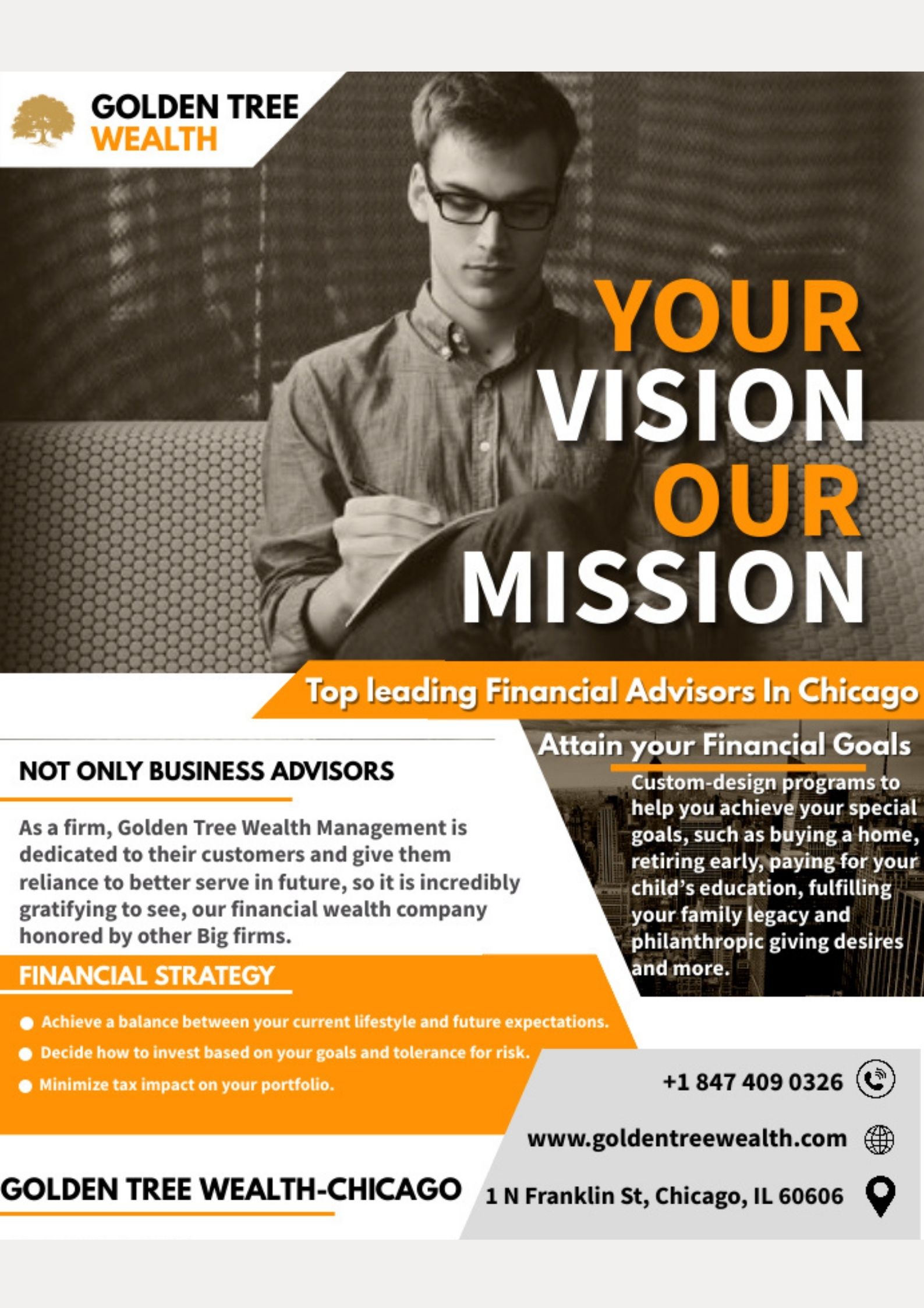 Golden tree wealth Chicago | Mutual Funds Advisors | Financial Advisor | Share Marketing | Stock Broking