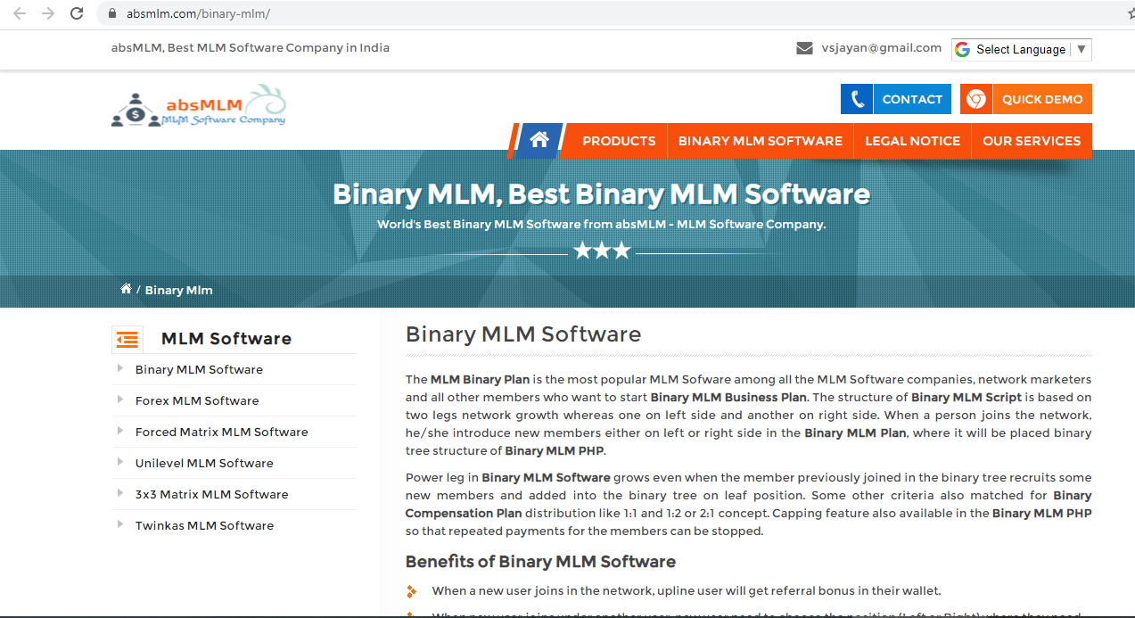 Readymade multilevel network marketing software