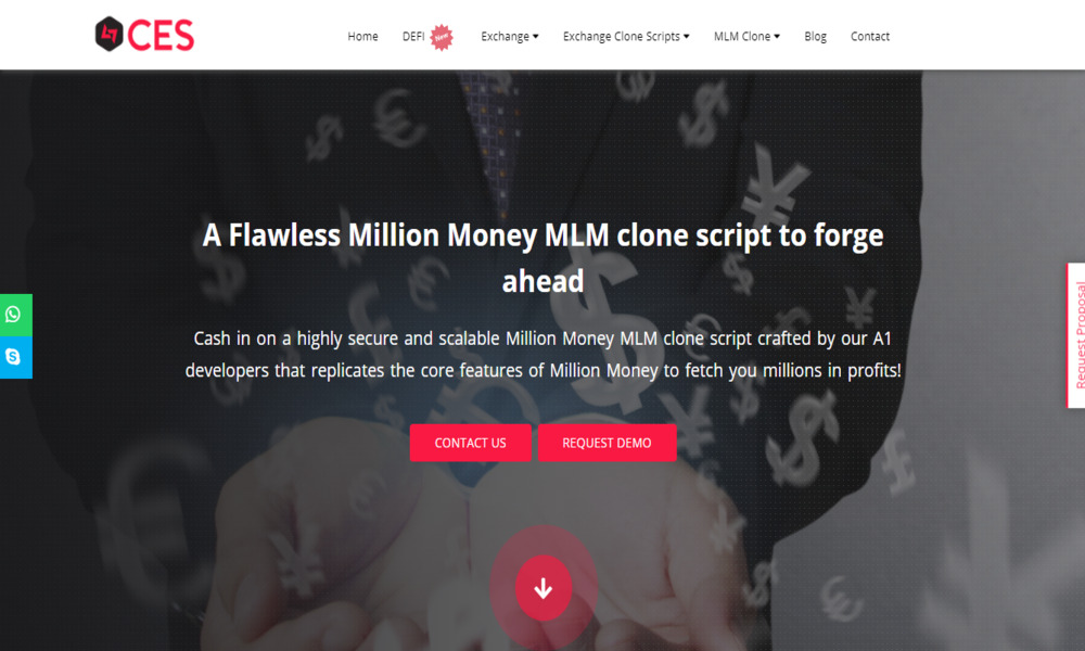 Million money MLM clone script development